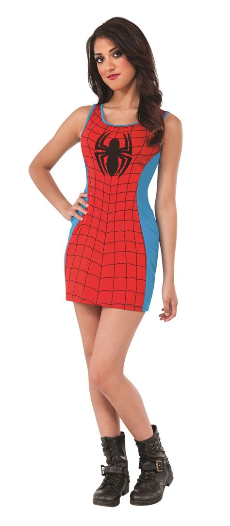 Adult Spider Woman Tank Dress Woman 2499 The Costume Land