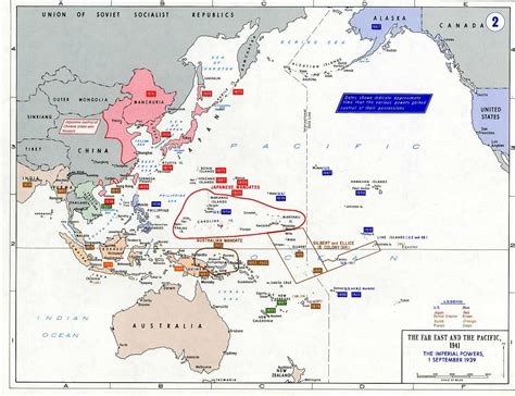 [map] map showing colonial holdings in the pacific ocean area sep 1939 world war ii database