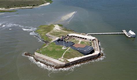 Aerial View Of Historic Fort Sumter Photograph By Mountain Dreams