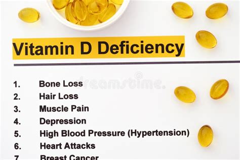 Vitamin D Deficiency Stock Image Image Of Medicine 177112723
