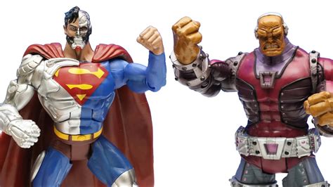 Dc Universe Super Enemies Figure Pack Cyborg Superman Mongul
