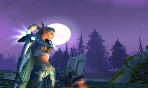 World Of Warcraft Blood Elf Model Update Gets Details Screenshots Out
