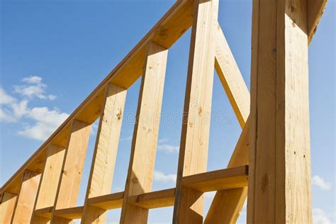 Wooden Wall Frame Stock Image Image Of Housing Home 36153647