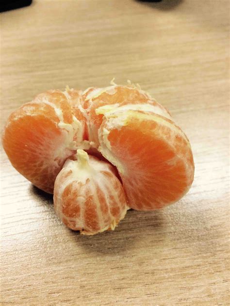 My Orange Had A Mini Orange Inside It Mildlyinteresting