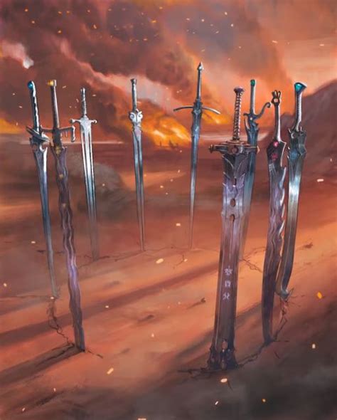 Stormlight Archive Weapon Concept Art Fantasy Sword