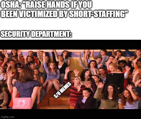 mean girls raise hand