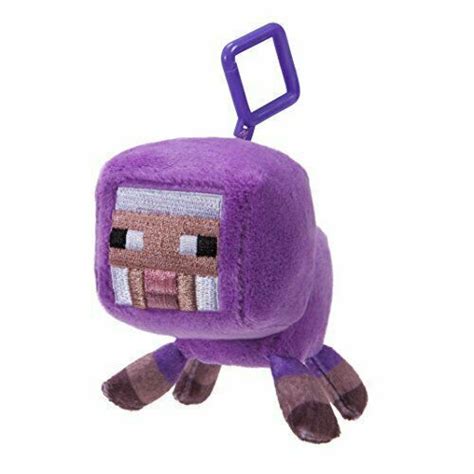 Minecraft Series 1 Plush Clip Baby Purple Sheep Toy For Sale Online Ebay