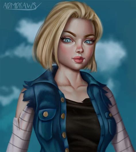 Android 18 By Admdraws On Deviantart Android 18 Android Deviantart
