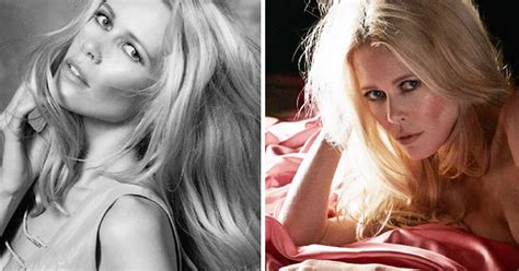Claudia Schiffer Shows Off Her Incredible Body As She Poses In Lingerie