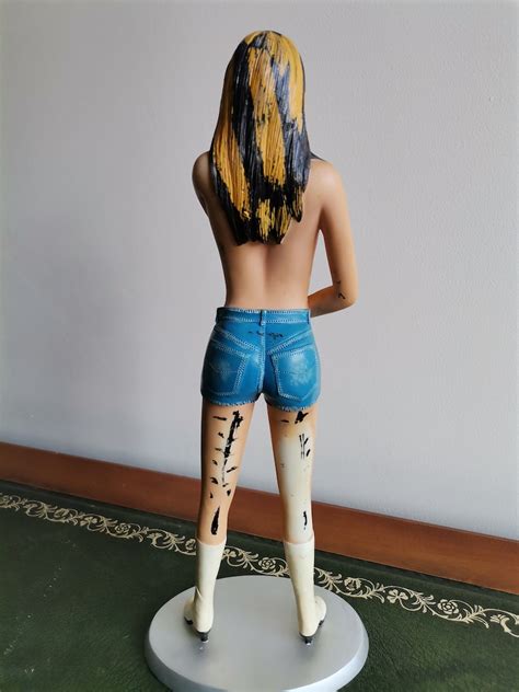 Vintage Erotic Sexy Female Figure Figurine Sculpture Resin Etsy
