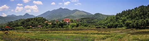 Panoramic View Of The Hai Van Pass Thua Thien Hue Province Vietnam