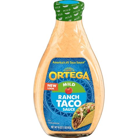 Flavor Craver Taco Ranch Taco Sauce Ortega