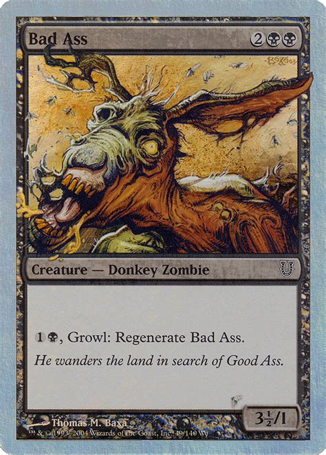 bad ass · unhinged unh 49★ · scryfall magic the gathering search