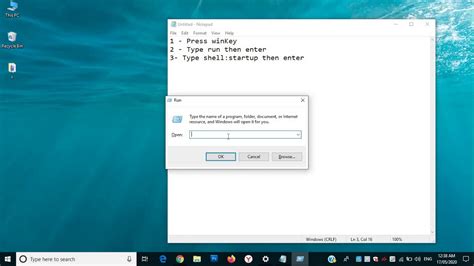 How To Access The Windows 10 Startup Folder Youtube