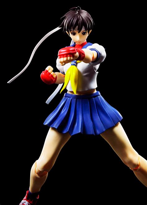 Street Fighter Sh Figuarts Action Figure Sakura Kasugano