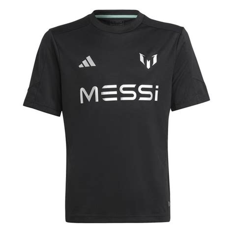 Adidas Training T Shirt Messi Black Kids