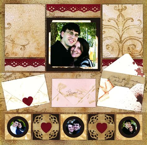 Scrapbook Ideas For Couples Inspiration Letters To Juliet Mosaic Moments Page Layout System