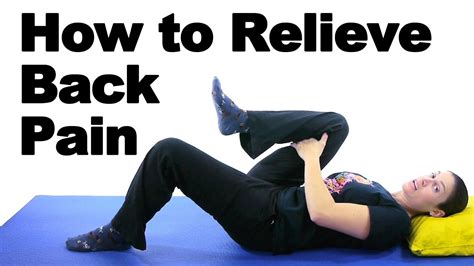 Back Pain Relief Exercises Stretches Ask Doctor Jo Youtube