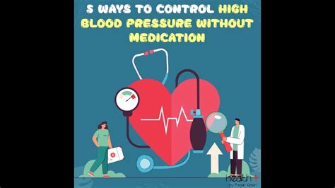 5 Ways To Control High Blood Pressure Without Medication Youtube