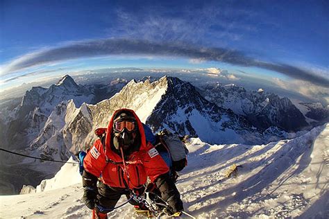 It straddles the border of china and nepal and can be visited from either side. When Everest Just Isn't Your Summit - The Military Leader