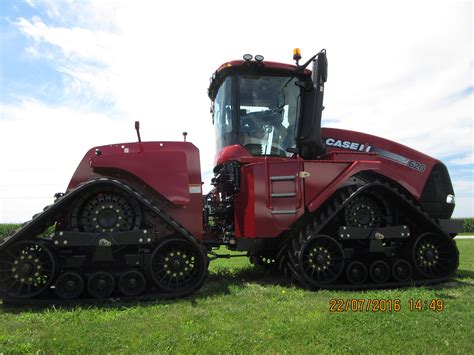 On A Hill Sits This 2016 620hp Caseih Steiger 620 Quadtrac Truck And
