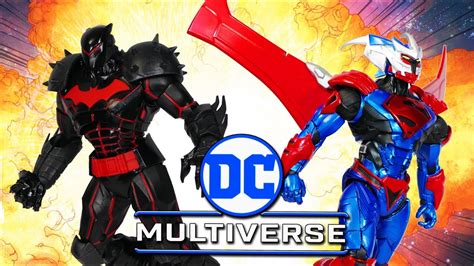 Mcfarlane Dc Multiverse Superman Unchained And Batman Hellbat Youtube
