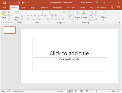 Inserting A Text Box In Powerpoint 2016 For Windows