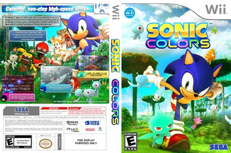 Sonic Colors Nintendo Wii Game Covers Wii En Front Soniccolors Thro