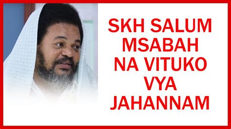 Live 🔴 Shk Salum Msabbah Awavunja Mbavu Msikitini Vituko Vya