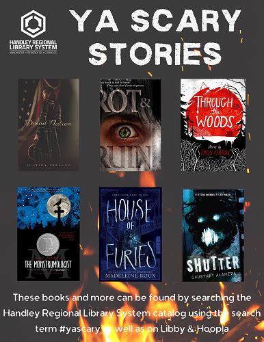 Teen Book Spotlight Spooky And Scary Titles Handley Regional