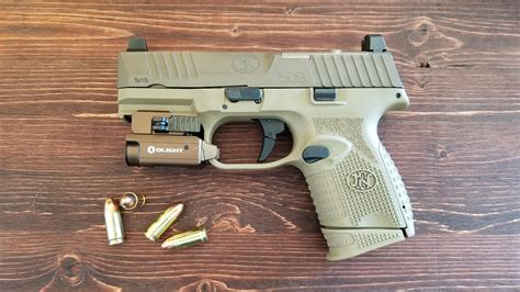 New Fn 509 Compact Tactical Pistol Small Sleek And Very Concealable