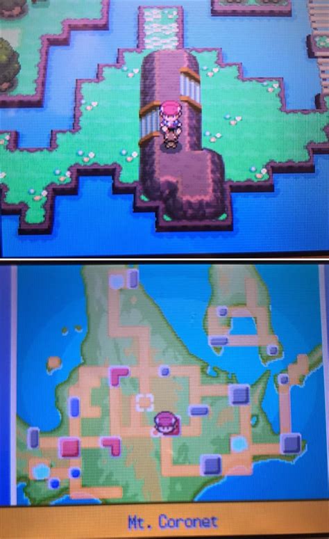 Amity Square Island Matches Up With The Sinnoh Map With Each Flower Representing A Town Pokemon