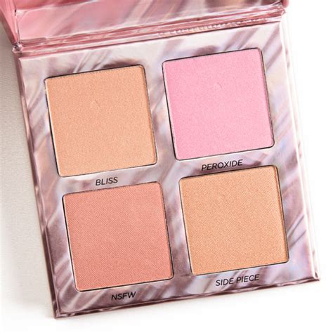 Urban Decay Afterglow Highlighter Palette Review Photos Swatches