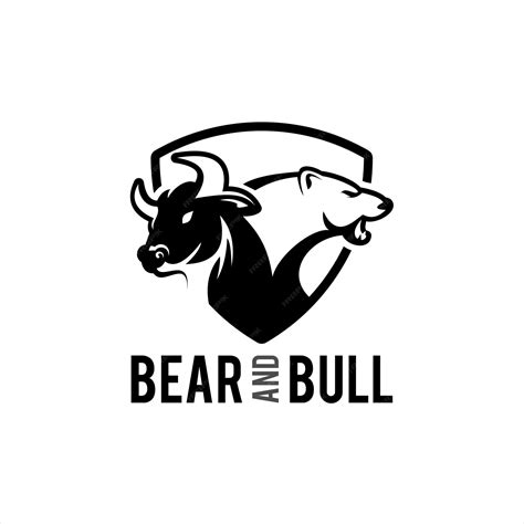 Premium Vector Bull And Bear Logo Bullish Stocks