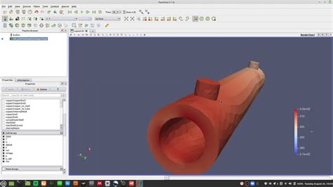 OpenFoam Heat Transfer 73 Salome Heat Exchanger Results And Cases