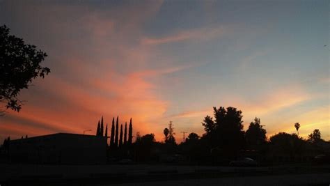Awesome Sunset Out Of San Fernando Valley Ca Sunset San Fernando