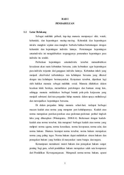 Contoh Makalah Kasus Penegakan Hukum Di Indonesia