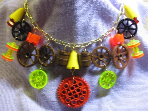 New Jewelry A Day Make A Lego And Chain Necklace