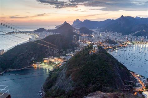 Aerial View Of Rio De Janeiro Stock Photo Image Of Brasil Exterior