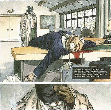 Do not go gentle into that good night. Thoughts Of A Workshy Fop: Blacksad (#1-3) NSFW