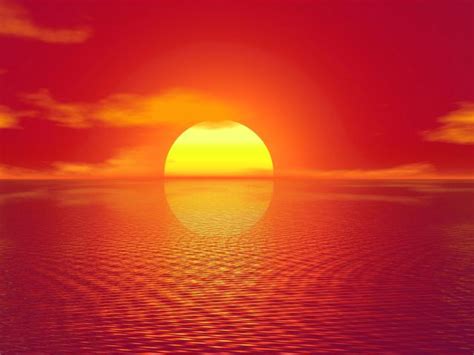 1336x768 Sunset And Horizon Orange Reflection Hd Laptop Wallpaper Hd