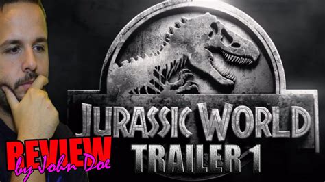 Jurassic World Trailer 1 Review CrÍtica 1080p John Doe