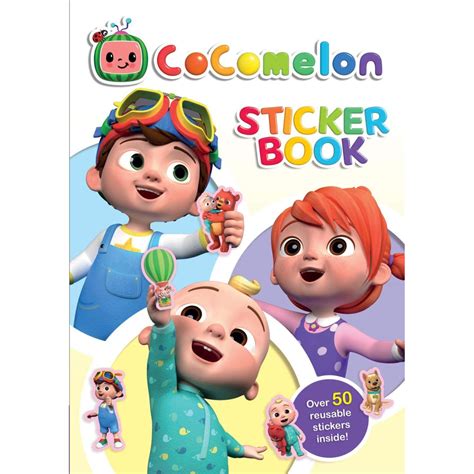 Cocomelon Sticker Book Maqio