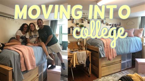 College Move In Day Freshman Move In Vlog Penn State Renovated Dorm