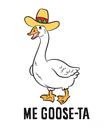 Me Goose Ta Mexican Goose Puns Tapestry Textile By Eq Designs Fine