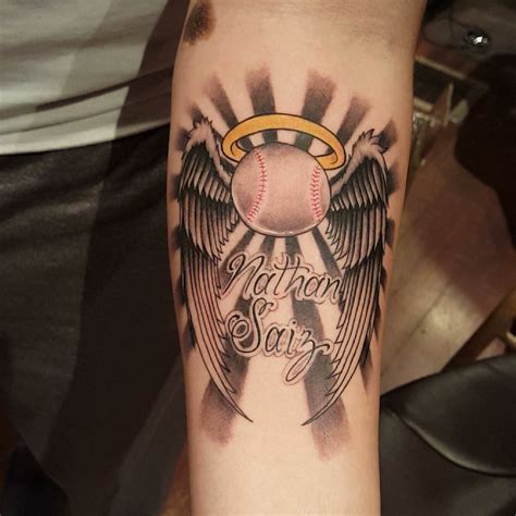 Https://tommynaija.com/tattoo/simple Baseball Tattoo Designs