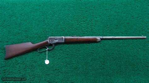 Half Octagon Barrel Winchester 1892 Rifle In 38 Wcf