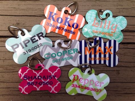 We ship dog supplies across canada from lethbridge, ab. Personalized Dog Tag - Custom Pet Name Tag- Design Your ...