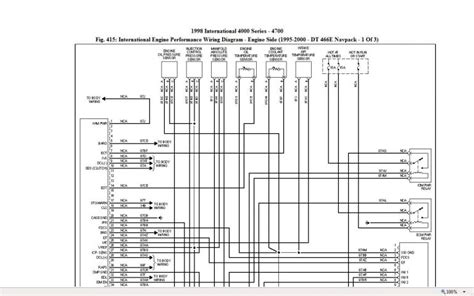International Dt466 Engine Fuel Injector Diagram All Wiring Fuel