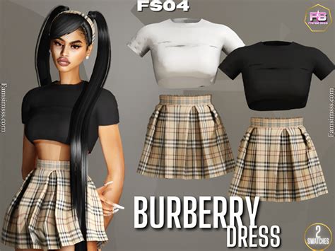 Best Sims 4 Burberry Cc And Mods All Free Fandomspot